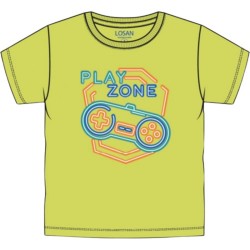 Camiseta Play Zone verde.