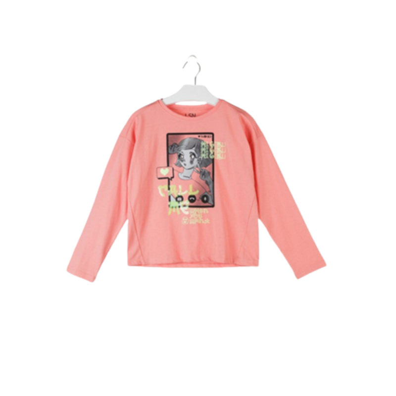 Camiseta amarilla hotsell manga larga niña