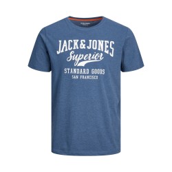 Camiseta Jack-Jones Herro celeste para hombre-z