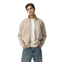 Casaco de corte regular em...